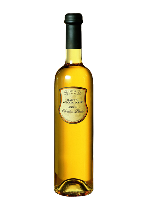 Cavalier Dario » Grappa di Moscato d'Asti Riserva